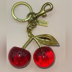 Coach Cherry Bag Charm